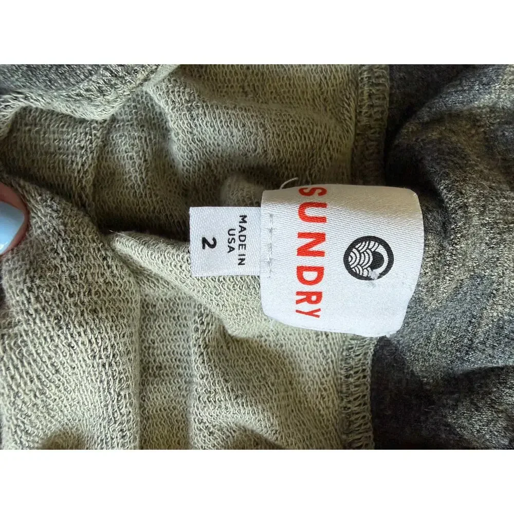 Sundry camo womens mini skirt medium
